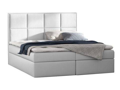 Wysokie Łóżko Do Sypialni Galaxy białe tło