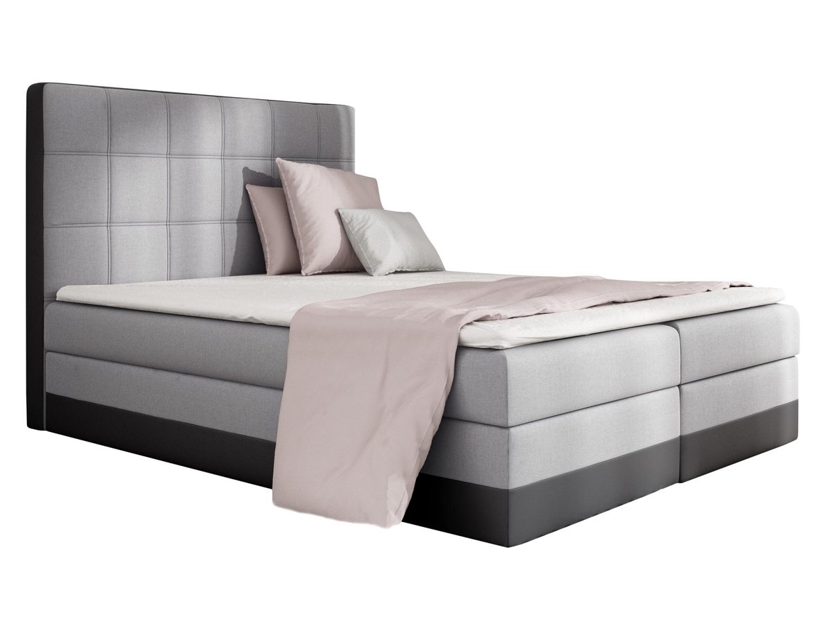 Łóżko z Zagłówkiem Tapicerowanym RAMOS