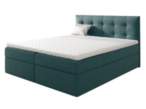 Miniaturka 4 - Łóżko kontynentalne turkus białe tło PRINCE 1