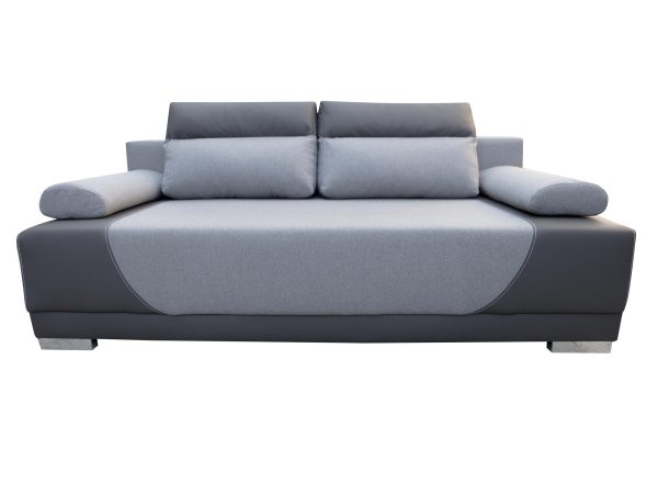 Młodzieżowa Sofa do Pokoju szare białe tło CELESTE