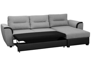 Miniaturka 2 - Narożnik Pokojowy szary rozłożony OSCAR