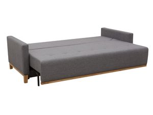 Miniaturka 6 - Sofa do Salonu szara rozłożona ROSARIO