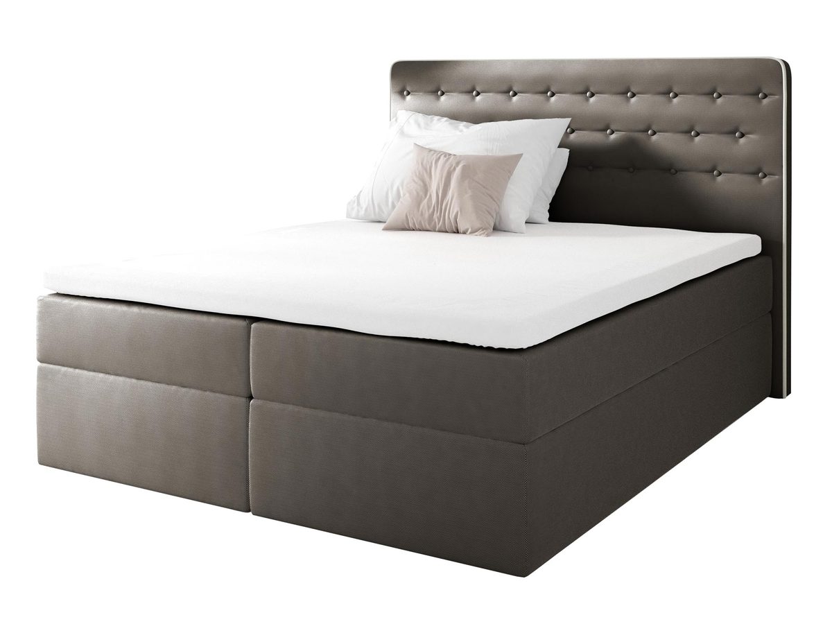 Łóżko z Pikowanym Zagłówkiem IKAR