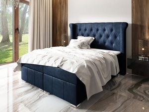 Miniaturka 10 - Szare Łóżko W Sypialni FRANK