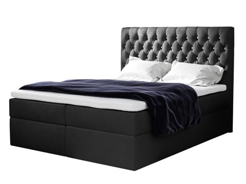 Łóżko Do Spania Tapicerowane Monet białe tło