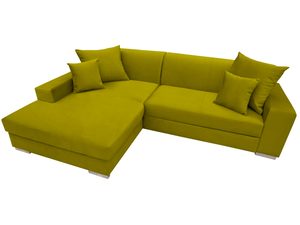 Miniaturka 7 - Rozkładany Narożnik z Funkcją Spania zielony CAMILO