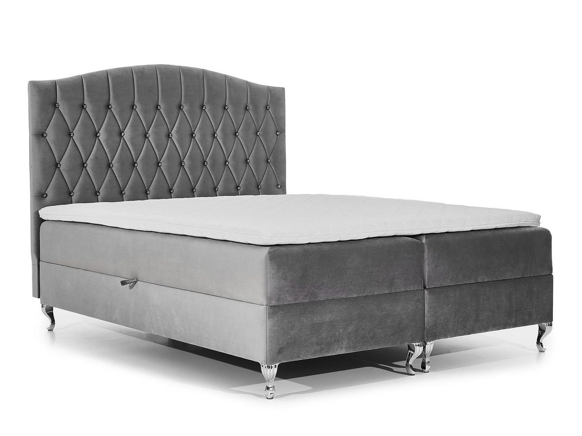 Łóżko Welur w Stylu Francuskim ANDORA