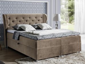 Miniaturka 4 - Łóżko Dwuosobowe Francuskie beżowy aranżacja LIMA