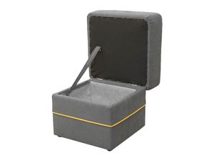 Miniaturka 1 - Mała Pufa Tapicerowana otwieranie DOLORES