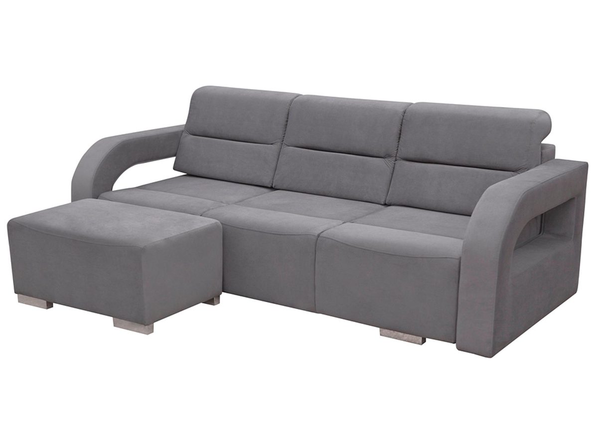 Nowoczesna Kanapa z Pufą Rozkładana VITO + PUFA