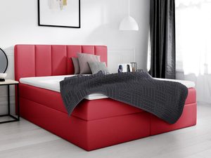 Miniaturka 6 - Łóżko kontynentalne czerwony aranżacja CAMEA