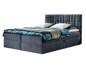 Miniaturka 7 - Łóżko kontynentalne szare białe tło PRINCE 3