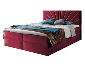 Miniaturka 9 - Łóżko kontynentalne czerwone białe tło PRINCE 4