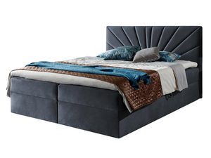 Miniaturka 7 - Łóżko kontynentalne szare białe tło PRINCE 4