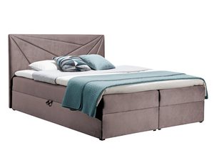 Miniaturka 11 - Łóżko kontynentalne białe tło PRINCE 5