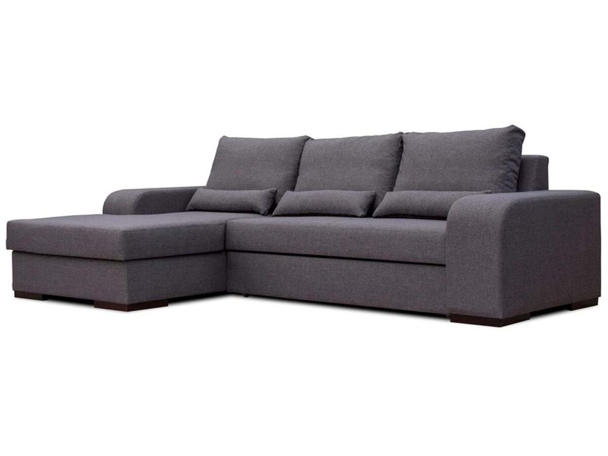 Narożnik z pojemnikiem na pościel LUCY