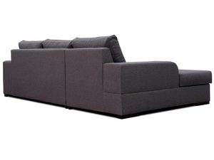 Miniaturka 3 - Narożnik z pojemnikiem na pościel grafitowy tył LUCY