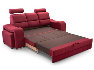 Miniaturka 33 - Sofa czerwona rozkładana ELENA