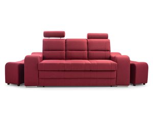 Miniaturka 35 - Nowoczesna Sofa do Salonu z Pufami ELENA