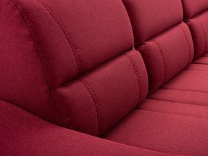 Miniaturka 39 - Sofa czerwona detale ELENA