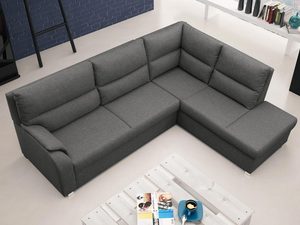 Miniaturka 9 - Narożnik z Dużymi Poduszkami grafitowy aranżacja JOSEPH