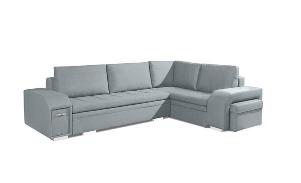 Narożnik z Pufą i Schowkiem ANDREW