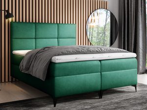 Miniaturka 7 - Duże Łóżko do Sypialni zielony aranżacja LOTUS