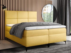 Miniaturka 8 - Duże Łóżko do Sypialni żółty aranżacja LOTUS