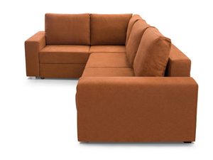 Miniaturka 7 - Wygodny Narożnik brąz profil TAYLOR