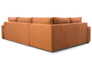 Miniaturka 8 - Wygodny Narożnik brąz tył TAYLOR