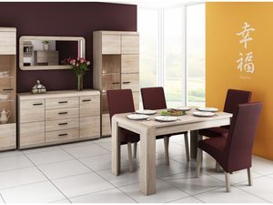 Miniaturka 1 - Zestaw mebli do jadalni aranżacja DOMINGO