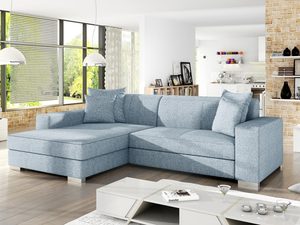 Miniaturka 17 - Rozkładany Narożnik niebieski aranżacja CAMILO