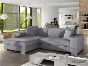 Miniaturka 11 - Rozkładany Narożnik popiel aranżacja CAMILO