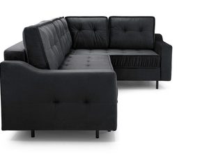 Miniaturka 15 - Narożnik czarny marszczenia profil białe tło ALEX NEW 2021