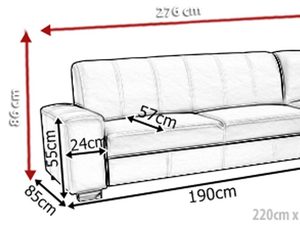 Miniaturka 3 - Narożnik do Pokoju wymiary SILVIA