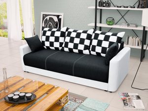 Miniaturka 11 - Sofa Młodzieżowa do Pokoju czarno-biała aranżacja JOVEN