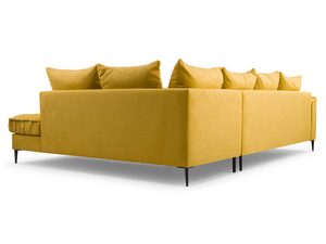 Miniaturka 10 - Narożnik w Stylu Skandynawskim żółty tył VICTORIA