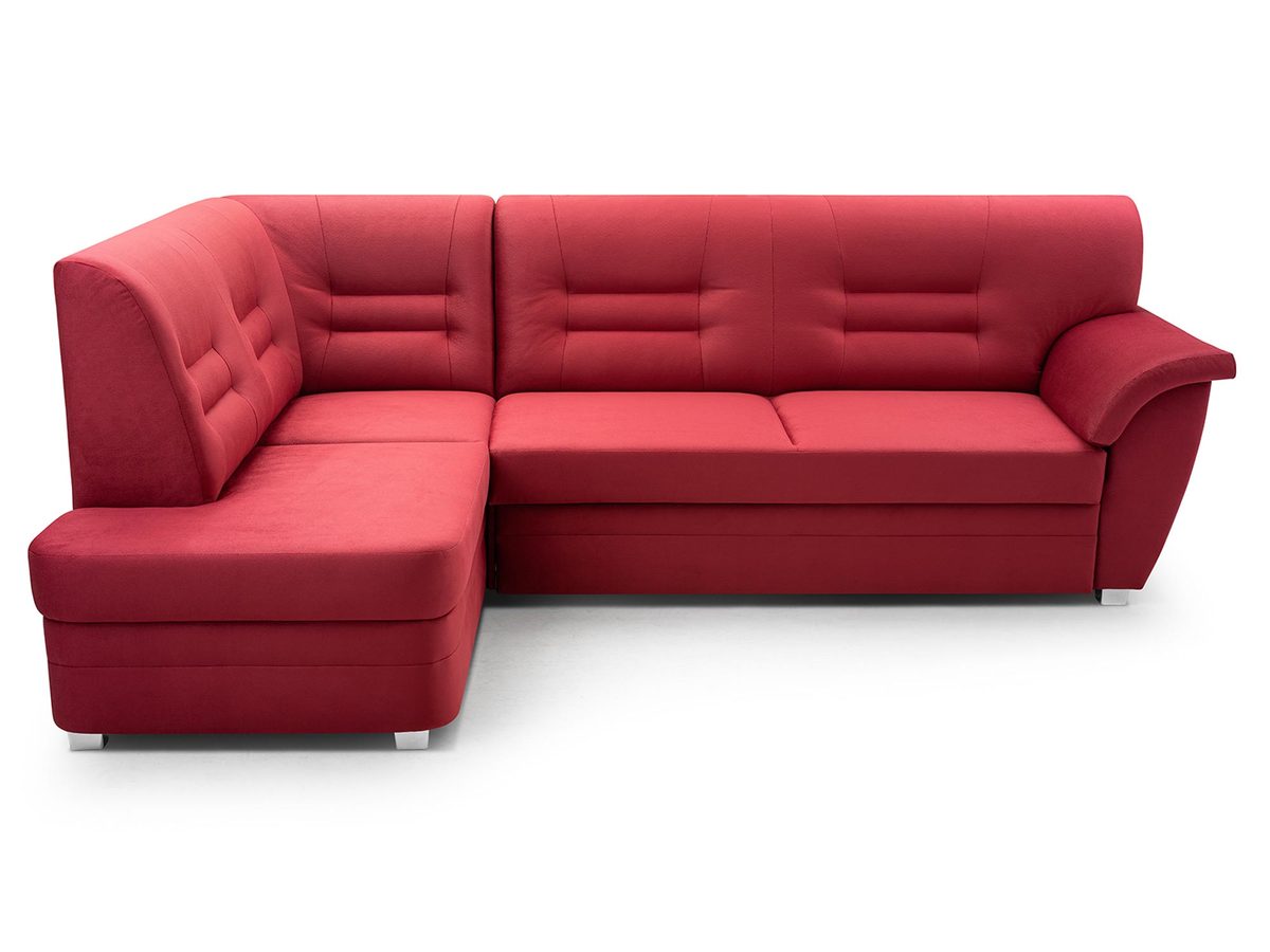 Czerwony Narożnik z Pojemnikiem IRENE