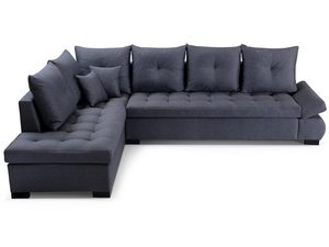 Miniaturka 1 - Wygodny narożnik z poduszkami NAOMI