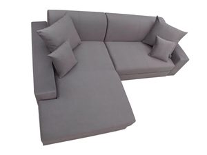 Miniaturka 1 - Rozkładany Narożnik z Funkcją Spania szary widok z góry CAMILO