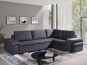 Miniaturka 8 - Narożnik z Pufą i Schowkiem aranżacja ANDREW