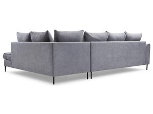 Miniaturka 3 - Narożnik w Stylu Skandynawskim szary tył VICTORIA