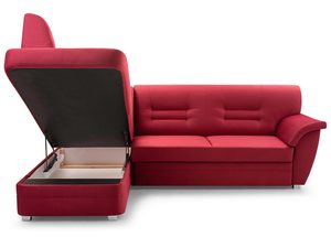 Miniaturka 3 - Czerwony Narożnik z Pojemnikiem pojemnik IRENE