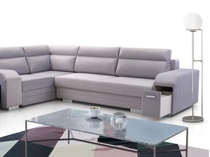 Miniaturka 25 - Narożnik z Pufą i Schowkiem popiel aranżacja FELICIA