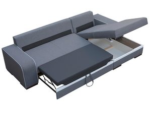 Miniaturka 2 - Nowoczesny narożnik z poduszkami rozłożony pojemnik SUSAN