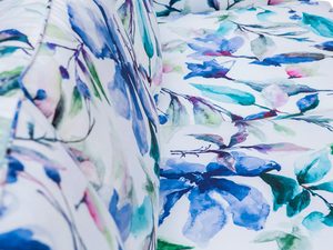 Miniaturka 4 - Sofa w kwiaty zbliżenie PLATO