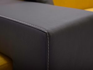 Miniaturka 7 - Nowoczesny Narożnik z Pufą detale JUSTINE