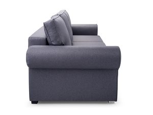 Miniaturka 2 - Sofa Angielska Rozkładana szara profil białe tło GIORE