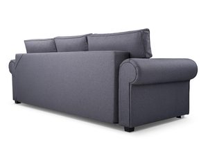 Miniaturka 4 - Sofa Angielska Rozkładana szara tył GIORE