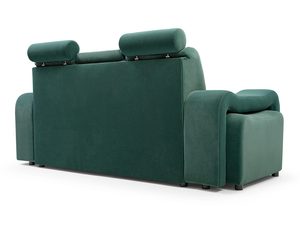 Miniaturka 19 - Sofa zielona tył białe tło ELENA